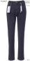 Preview: Dora 4013 Short sizes trousers / jeans with small lateral elastic band on waistband up to size 50 / ANNA MONTANA